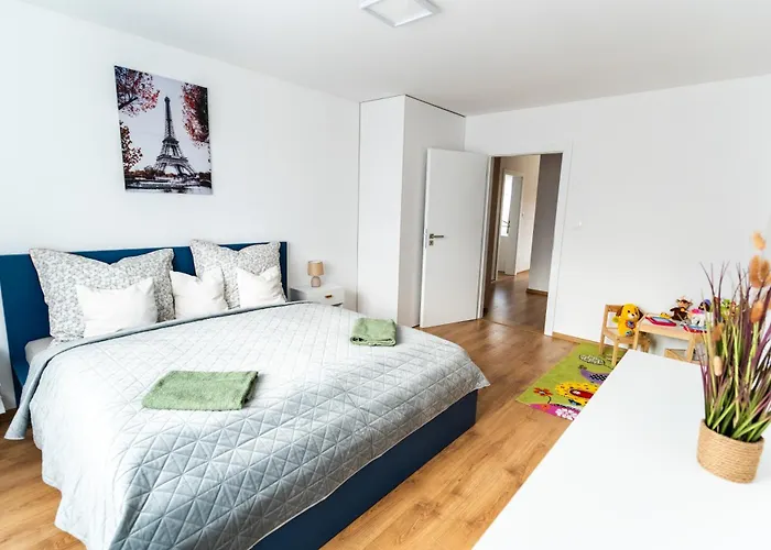 아파트 Tix - 75m2, Ac, Parking, 3 Min Europa Sc *